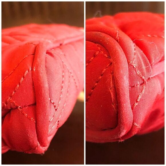 VERA BRADLEY - "Hipster" Quilted Microfiber Crossbody Bag in Tango Red/LOVELY!♥️ - Picture 13 of 16